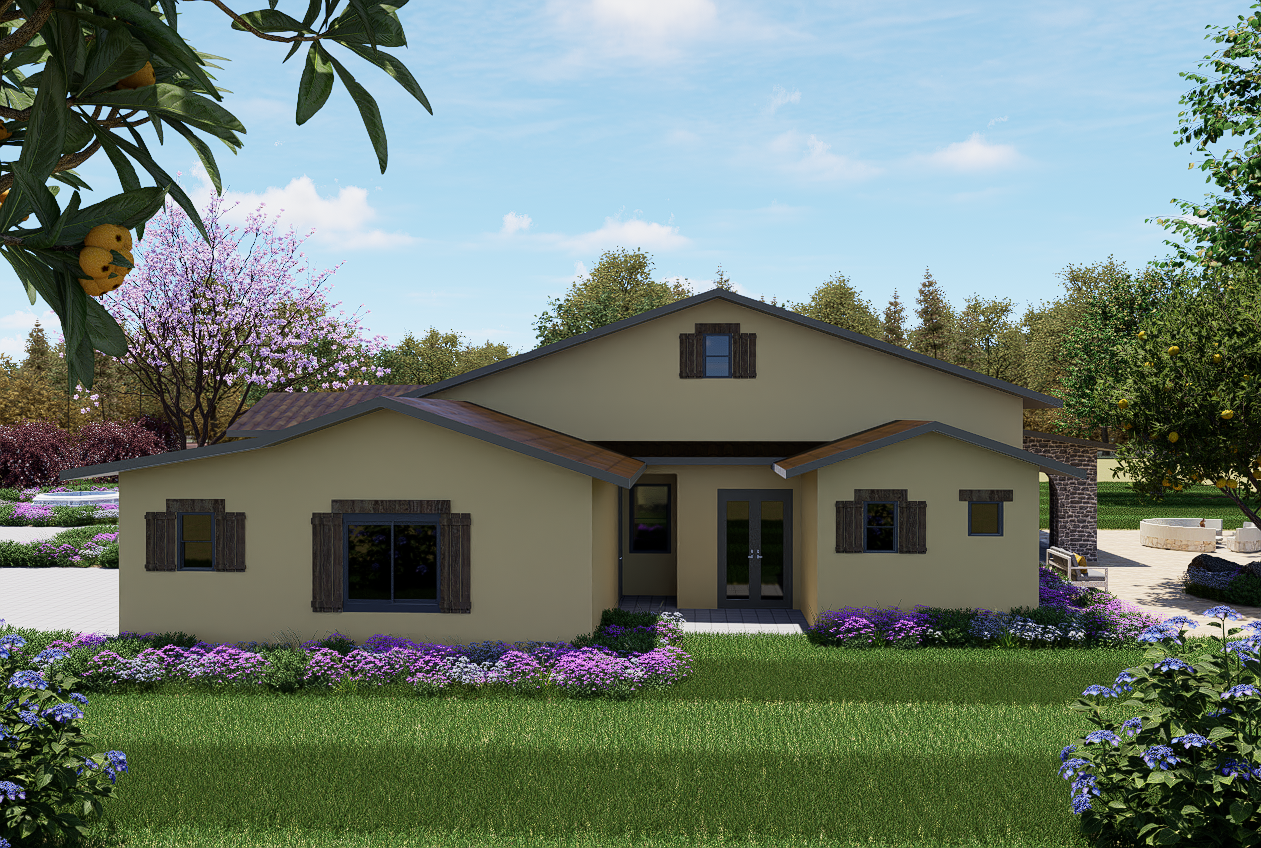 Italian Farmhouse rendering 4
