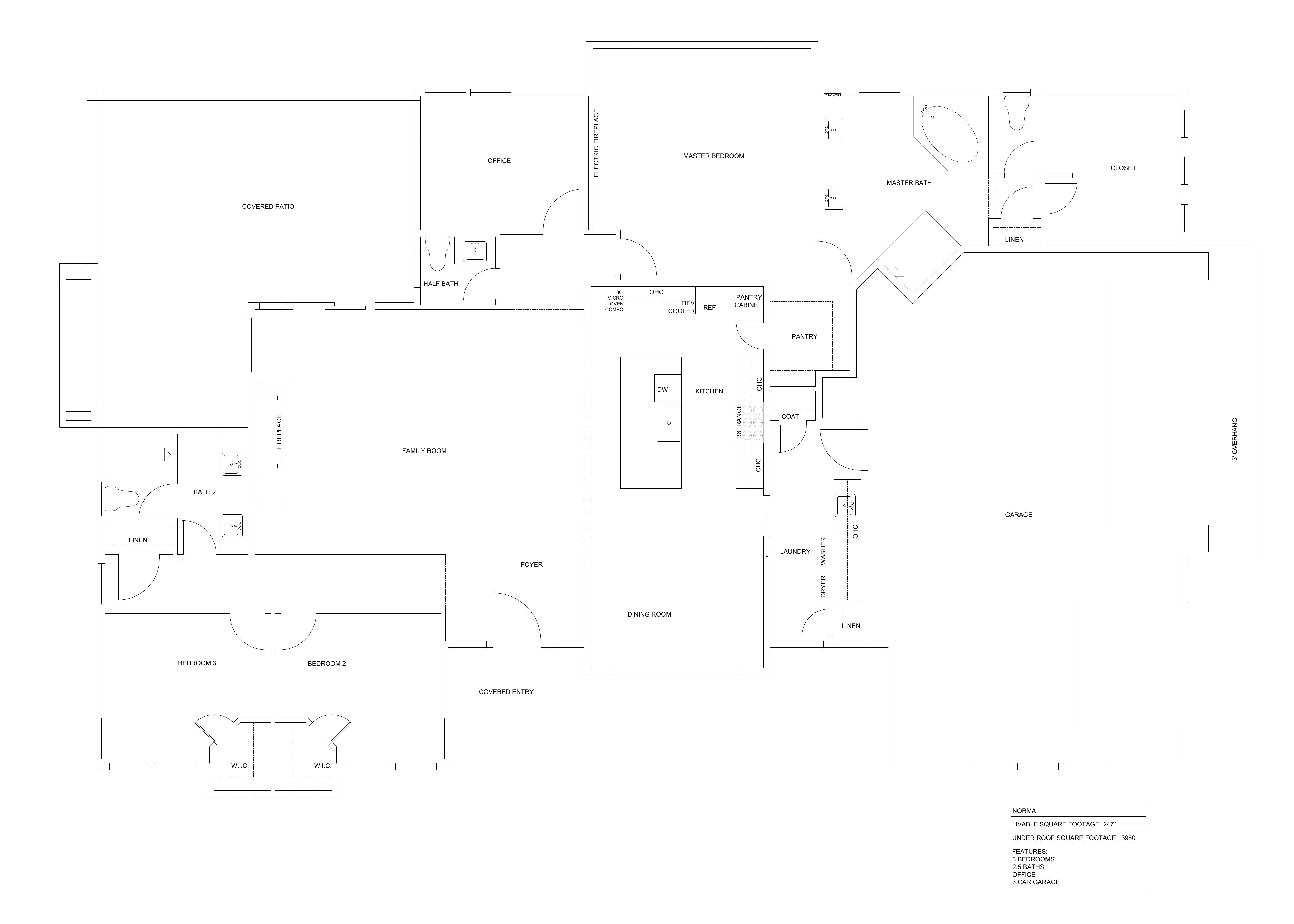 Norma Drive floor plan